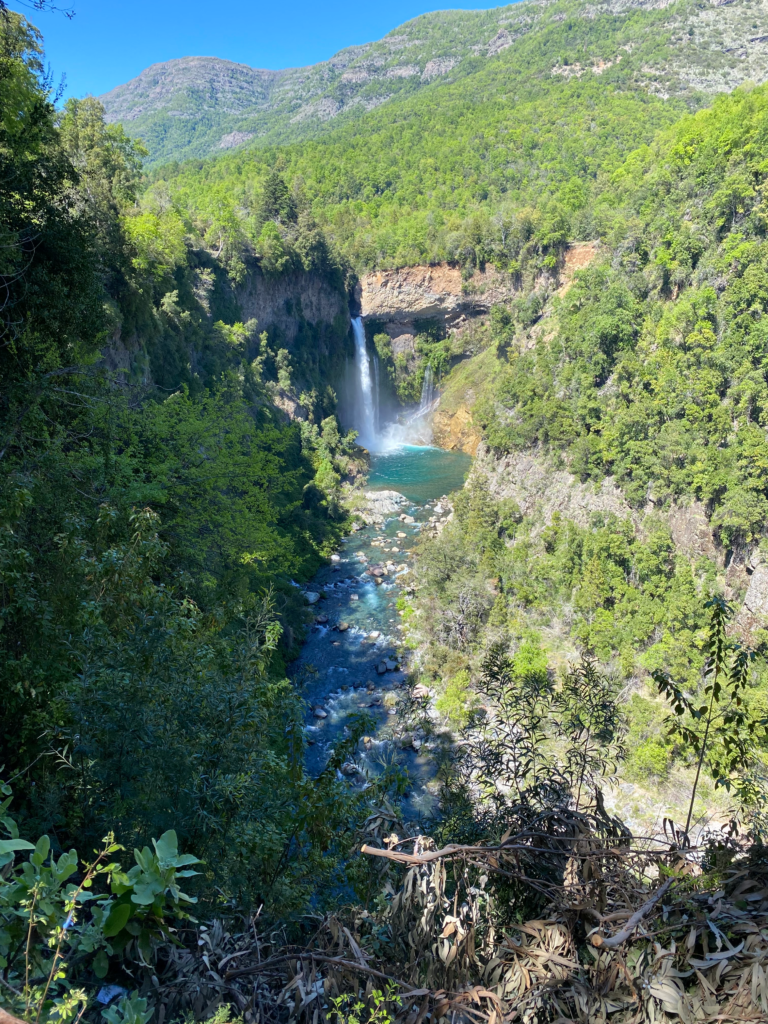 The Velo de la Novia Waterfall in Parque Inglés