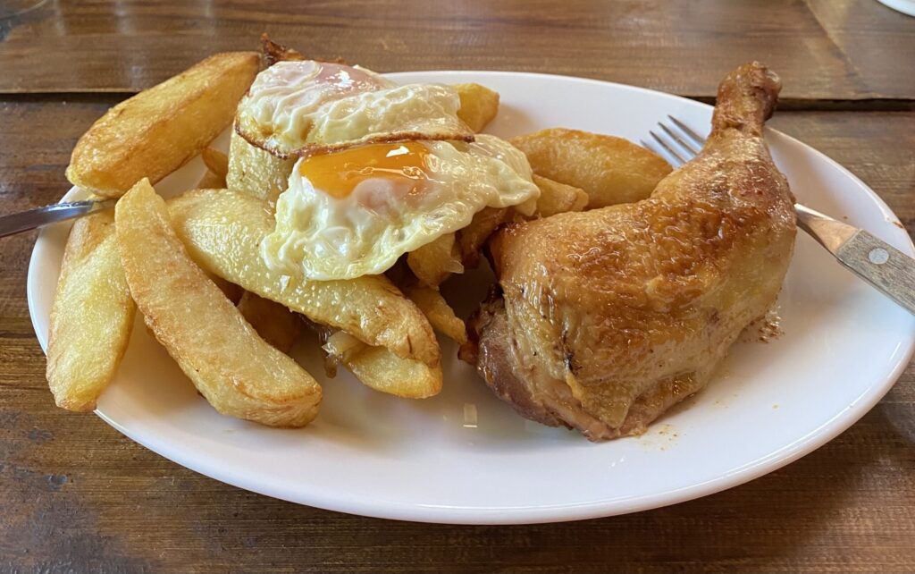 Traditional Food Chile- Pollo al Pobre 
